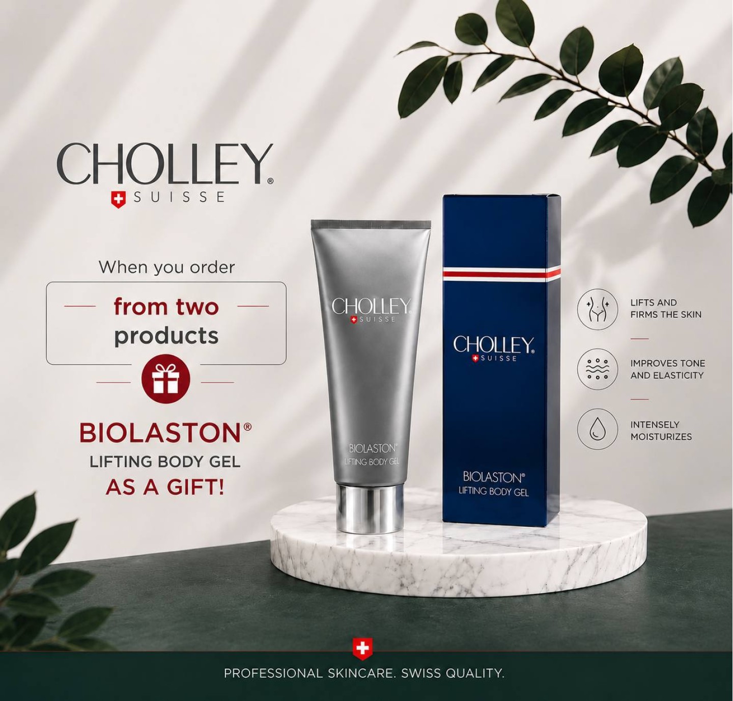 CHOLLEY BIOLASTON – A LINE FOR FIRM AND TONED SKIN