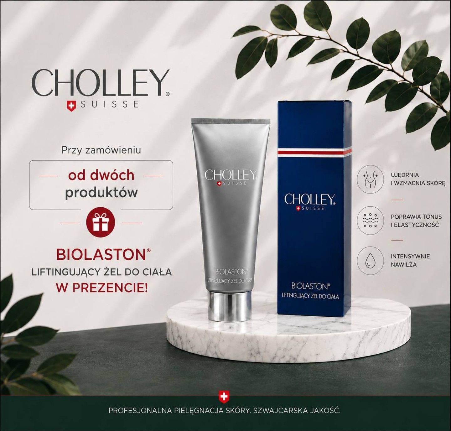 CHOLLEY BIOLASTON – LINIA DLA SKÓRY ELASTYCZNEJ I NAPINAJĄCEJ